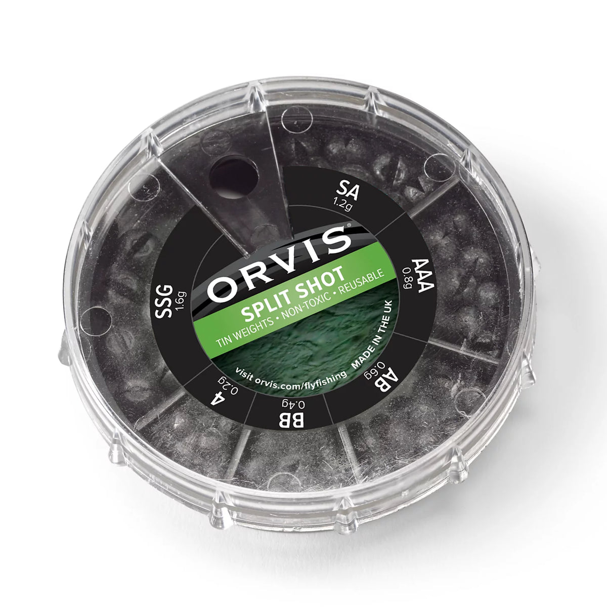 Orvis Non-Toxic Split Shot - 6 Sizes - Orvis Best Price