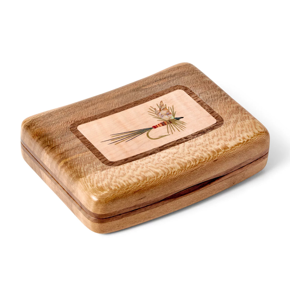 A.L. Swanson River Series Fly Boxes - Abalone Inlay - Orvis Exclusive