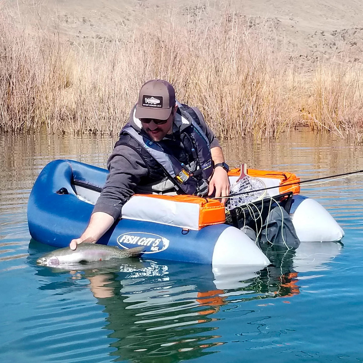 Outcast Fish Cat 5 Max Float Tube - Orvis Customer Favorite