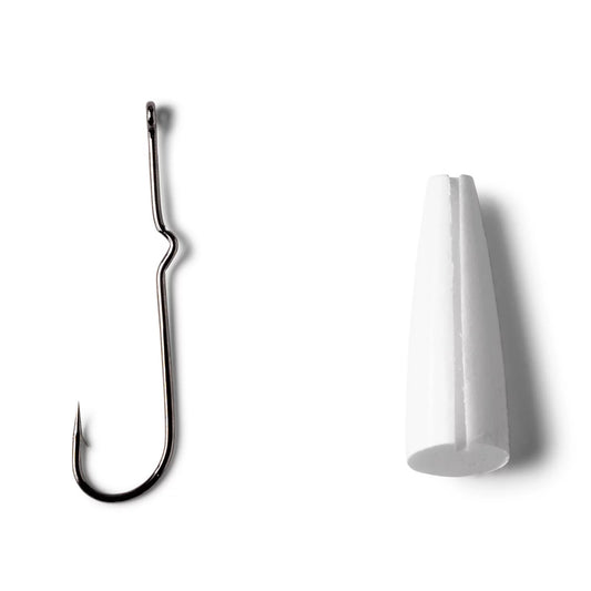 Popper Bodies with Hooks - Bass Popper Bodies with Size 4 and 8 Hooks - Orvis Featured