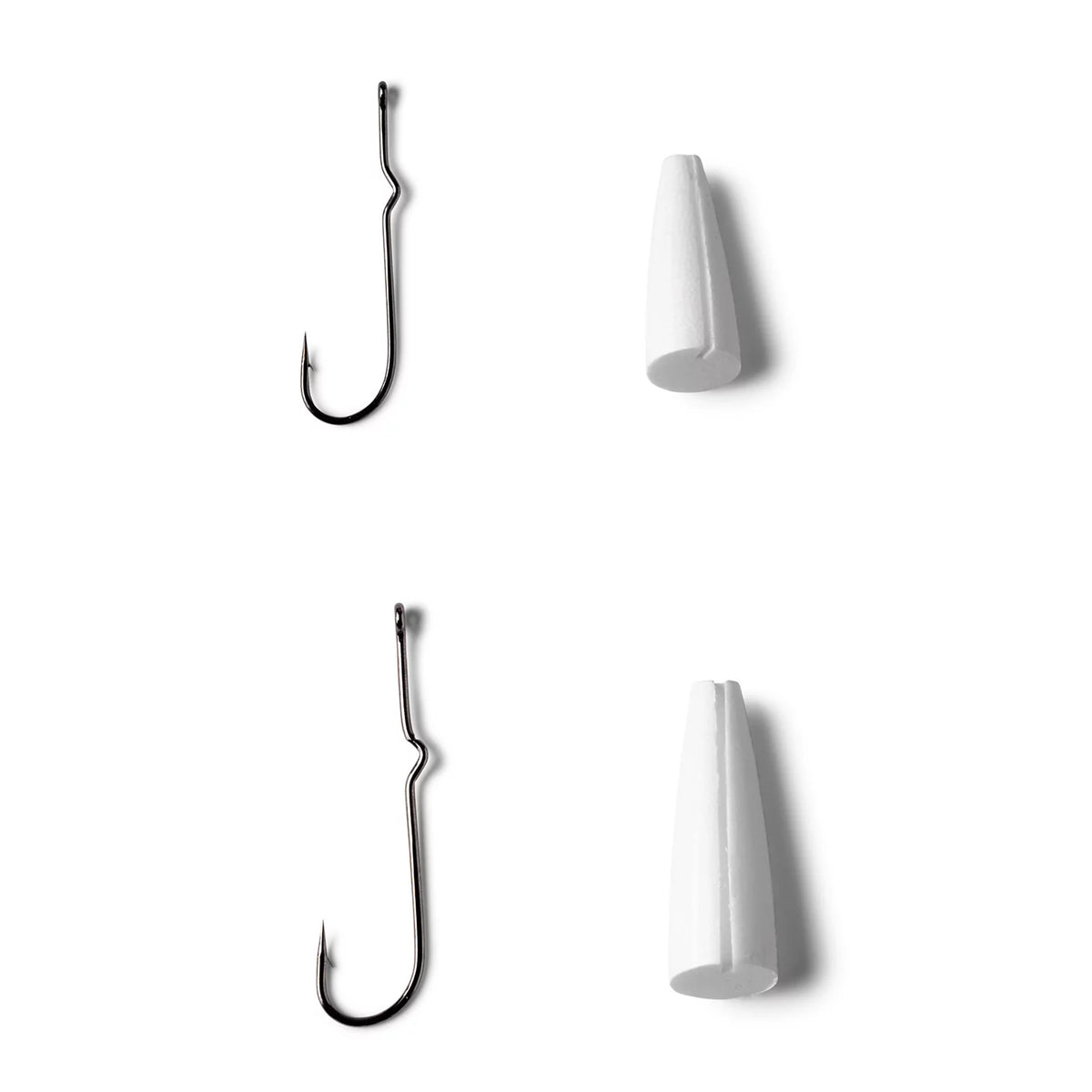 Popper Bodies with Hooks - Saltwater Popper Bodies with Size 2 and 2/0 Hooks - Orvis New