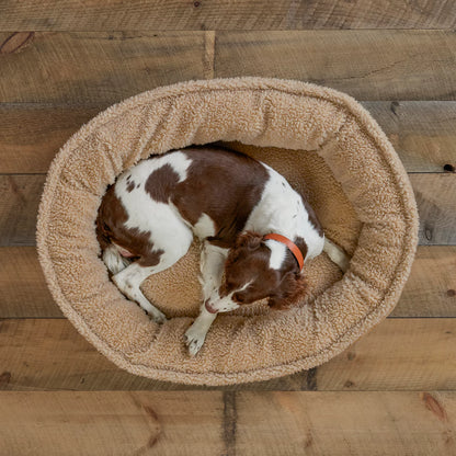 Orvis ComfortFill-Eco™ Wraparound Dog Bed with Fleece - Orvis New