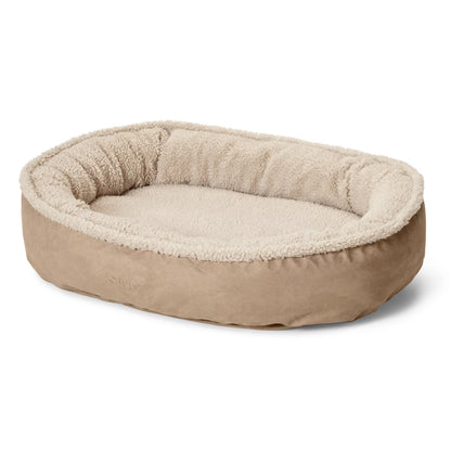 Orvis ComfortFill-Eco™ Wraparound Dog Bed with Fleece - Orvis New