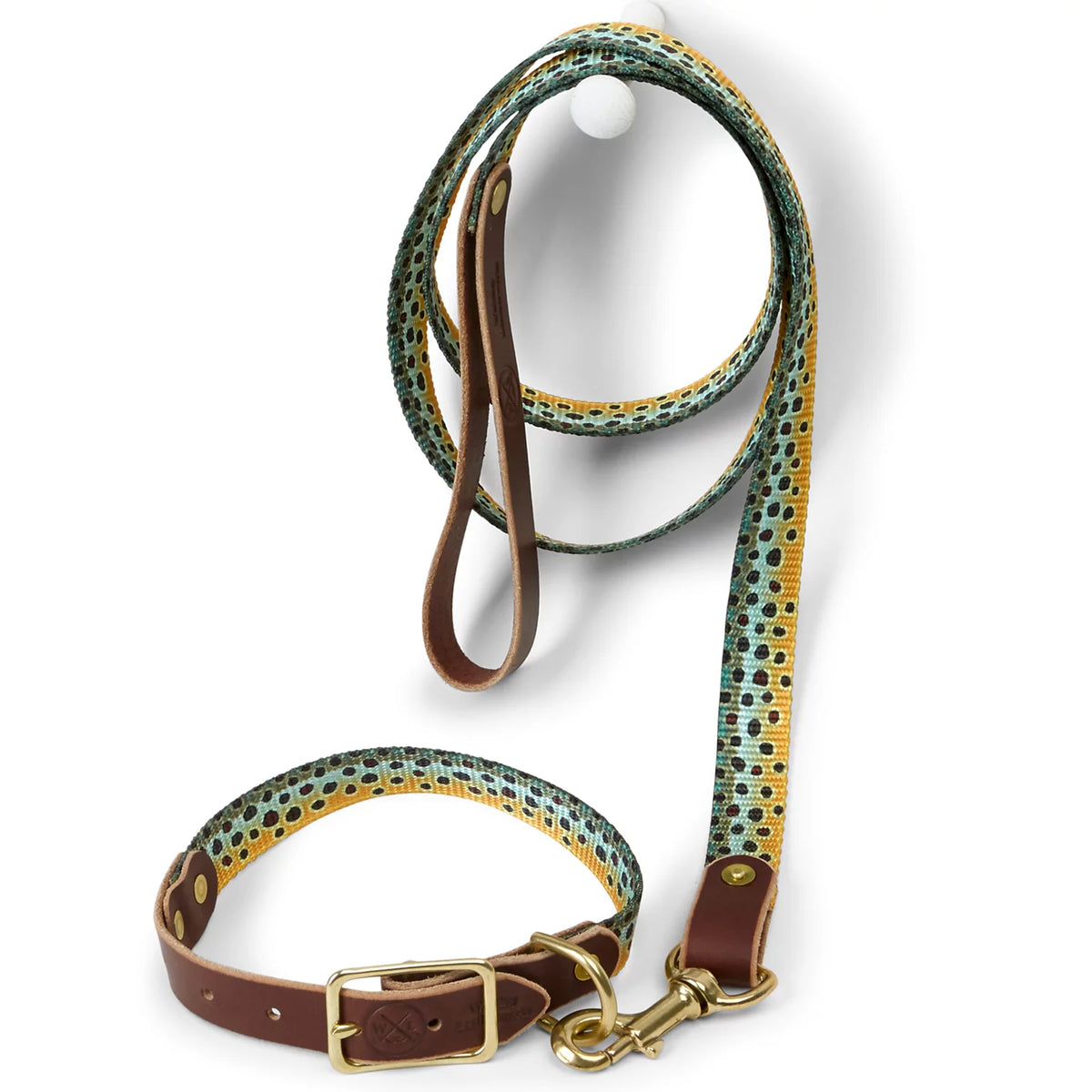 Whiskey Leatherworks Dog Leash - Orvis New