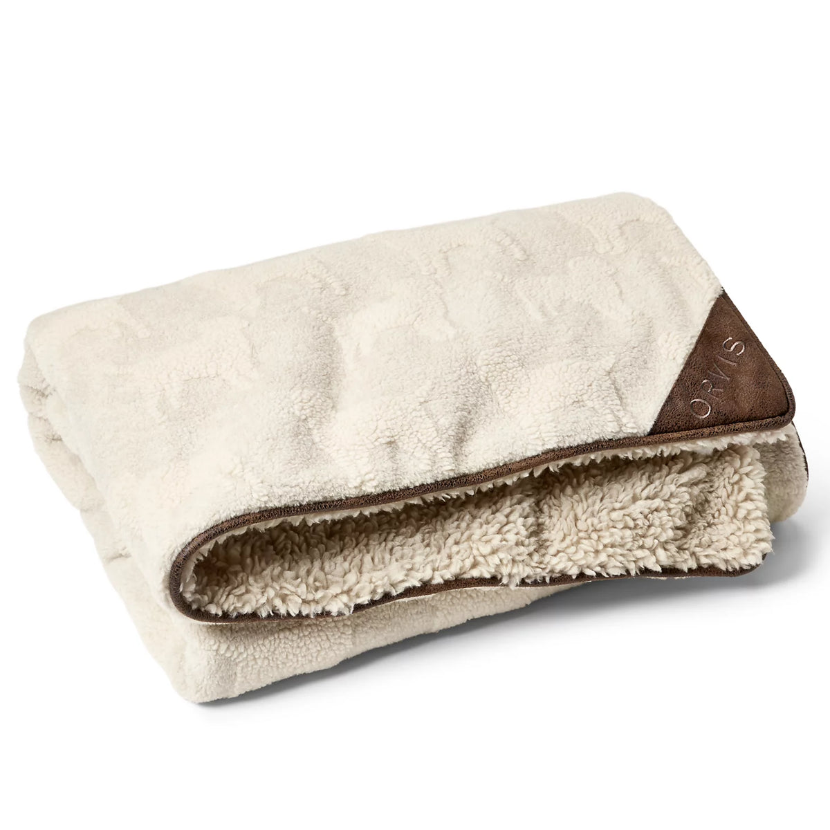 Embossed Sherpa Throw - Orvis Signature