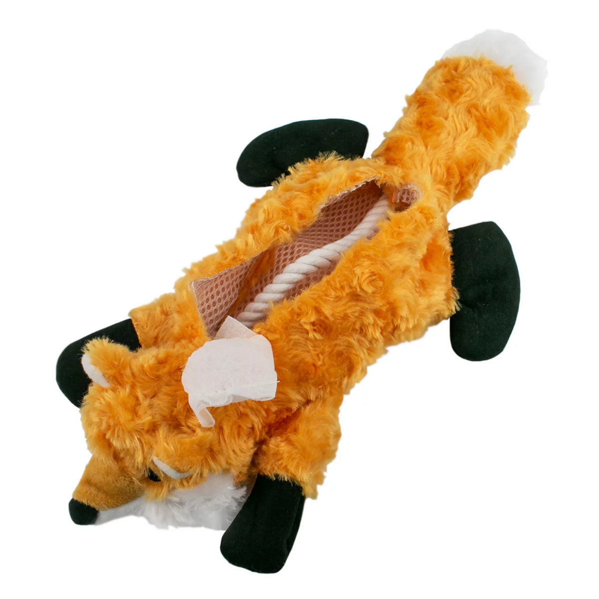 Stuffless Fox Dog Toy - Orvis Value