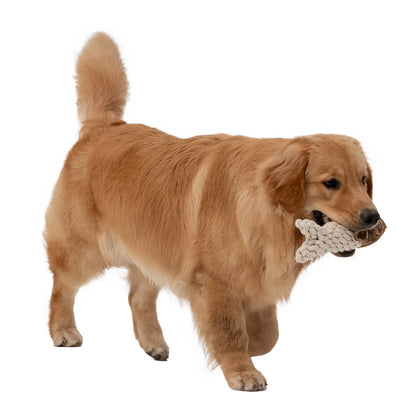 Rope Crunch Fish Dog Toy - Orvis Smart Buy