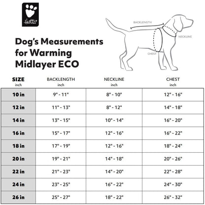 Hurtta Warming Midlayer Eco Dog Jacket - Orvis Quality