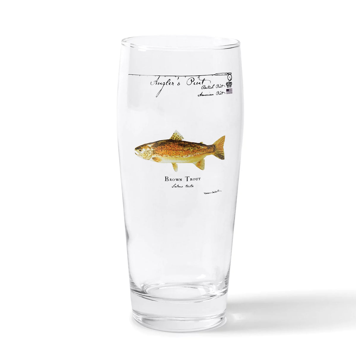 Angler's Pint Glass - Orvis Signature