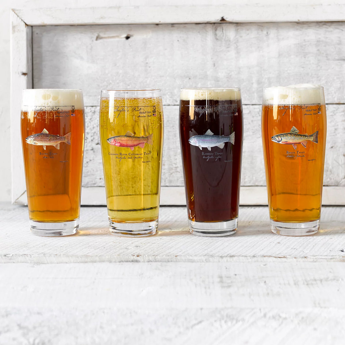 Angler's Pint Glass - Orvis Signature