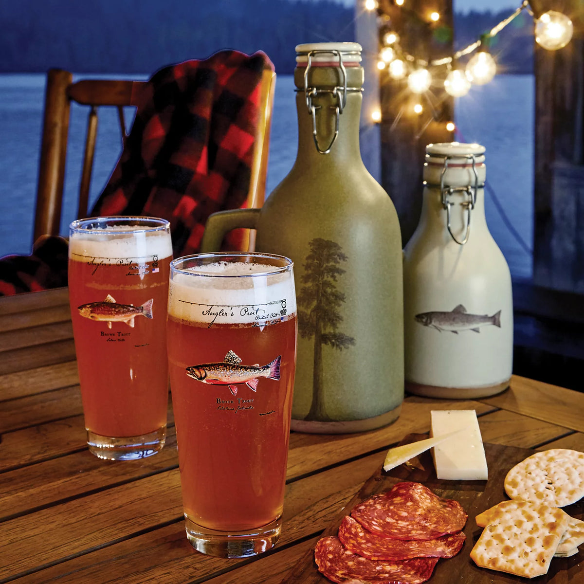 Angler's Pint Glass - Orvis Signature