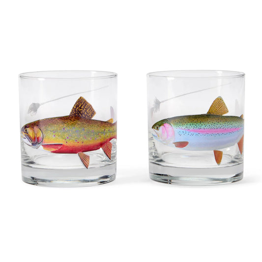 Tie-One-On Rocks Glasses - Orvis Trusted