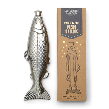 Gentlemen's Hardware Fish Flask - Orvis Essential