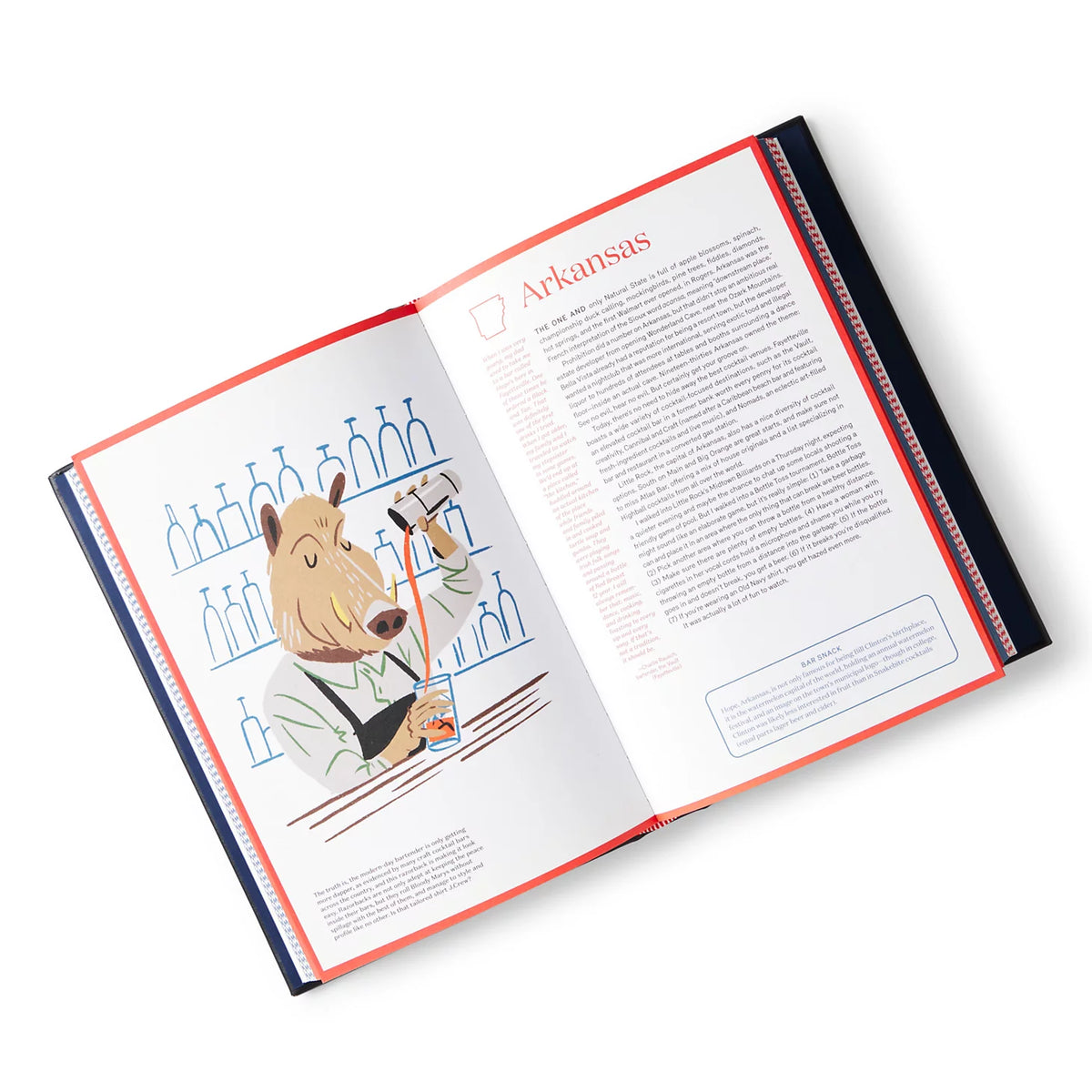 Leather-Bound United States Of Cocktails Book - Orvis Best Price