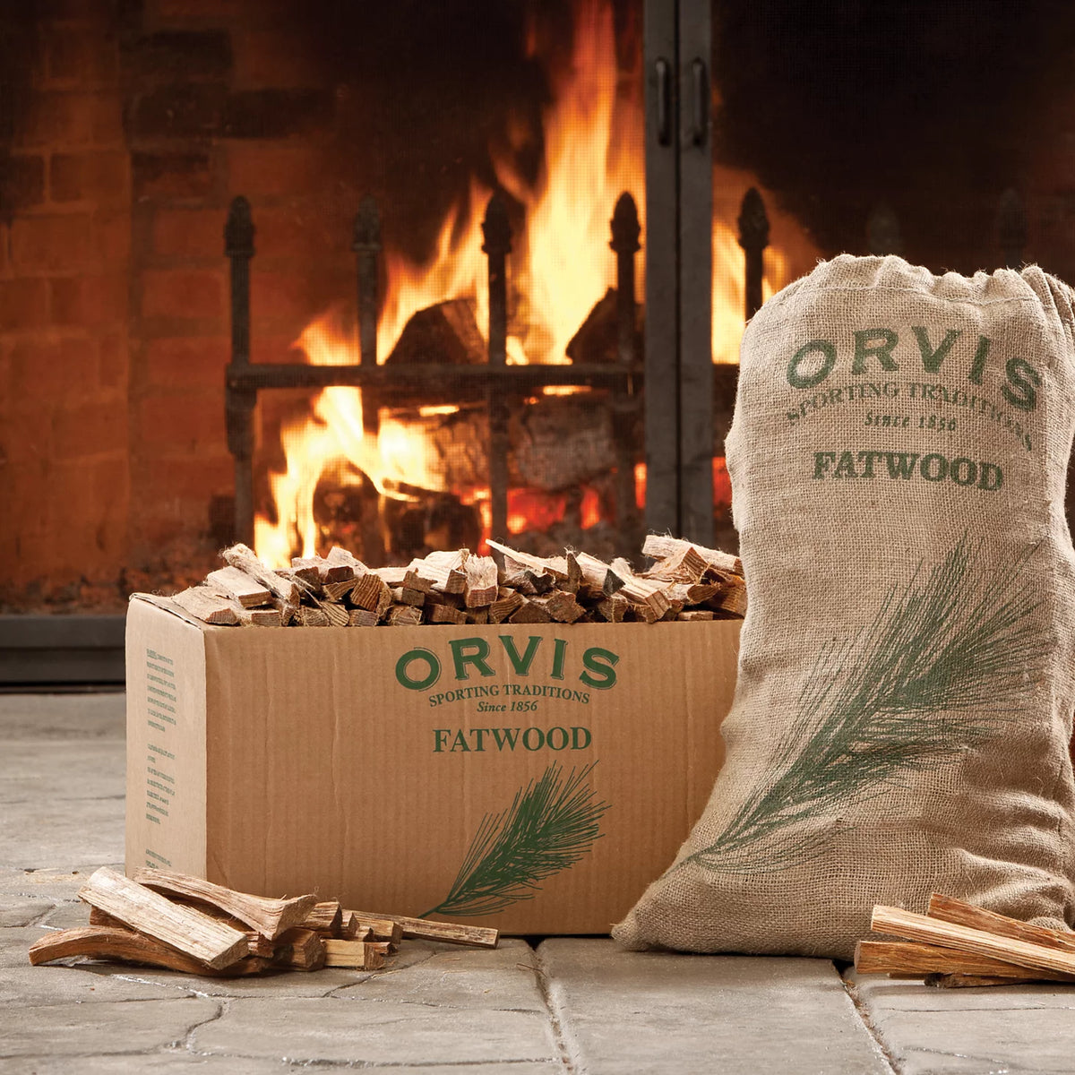Orvis Fatwood - 15-lb. Burlap Sack - Orvis Featured
