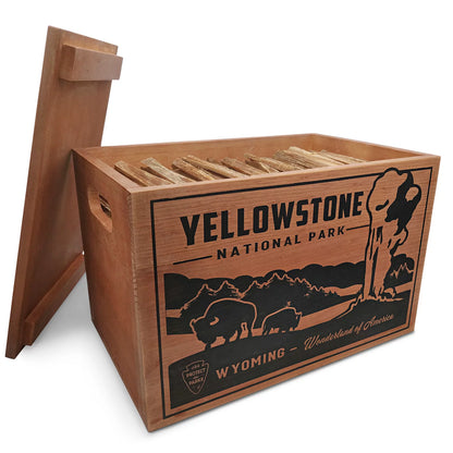 National Parks Fatwood Wooden Crate - Orvis Best Price