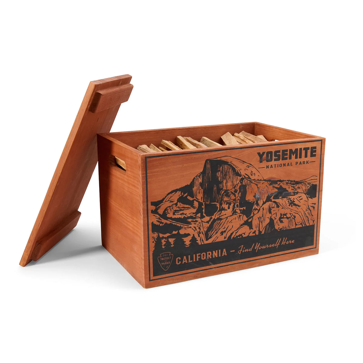 National Parks Fatwood Wooden Crate - Orvis Best Price