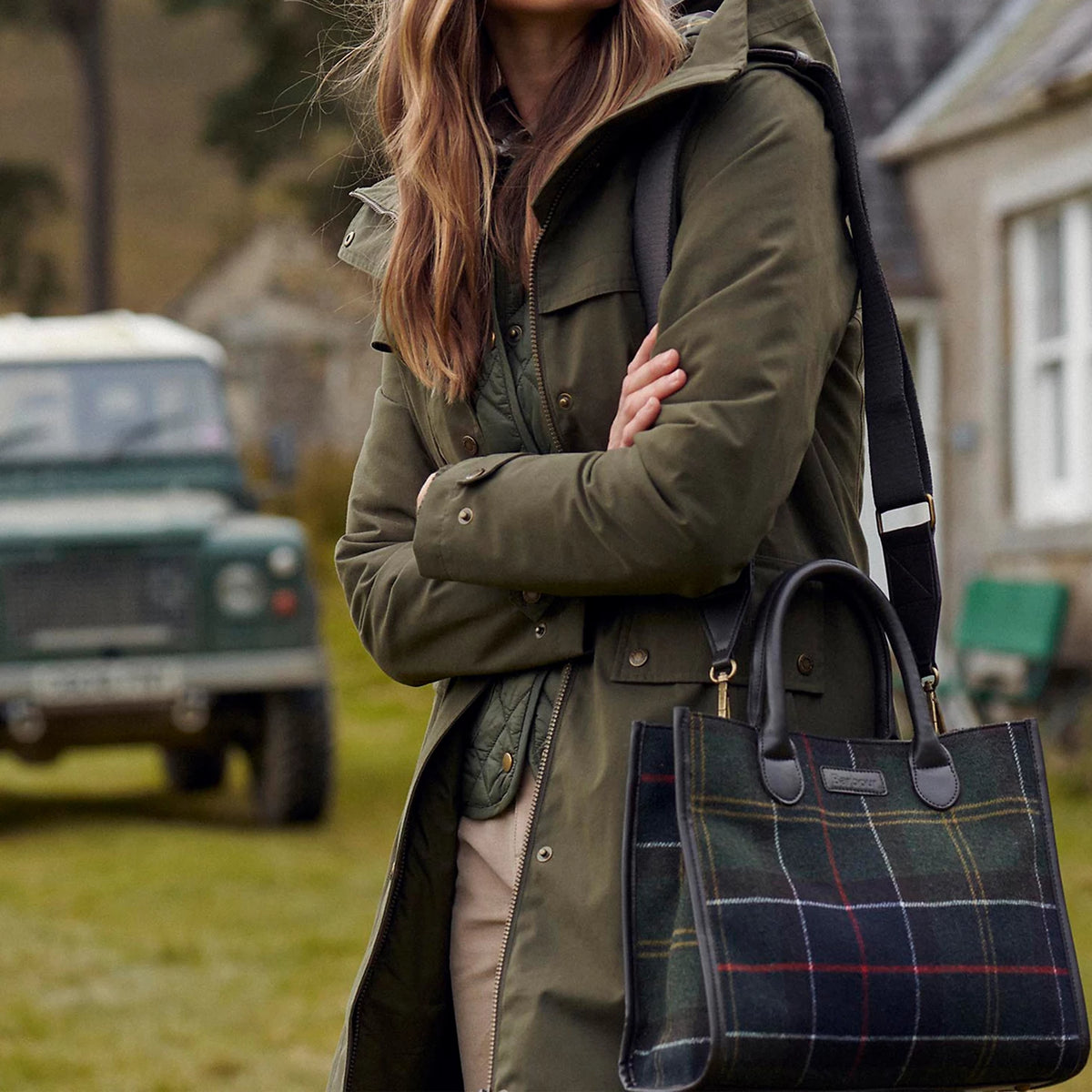 Barbour® Barrhill Tartan Tote Bag - Orvis Discount