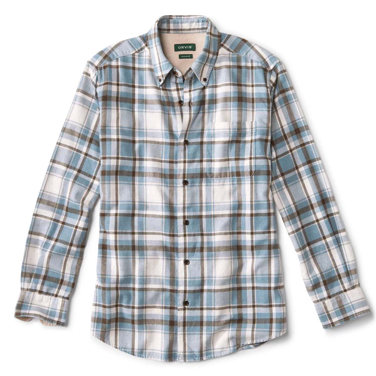 Regent Long-Sleeve Flannel Shirt - Orvis Trusted