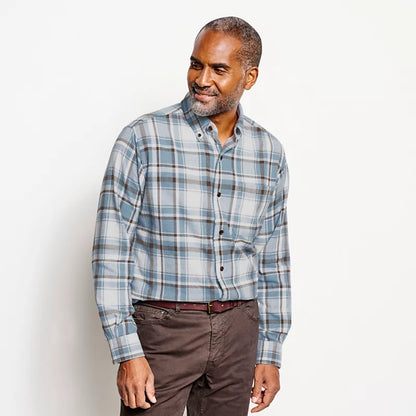 Regent Long-Sleeve Flannel Shirt - Orvis Trusted