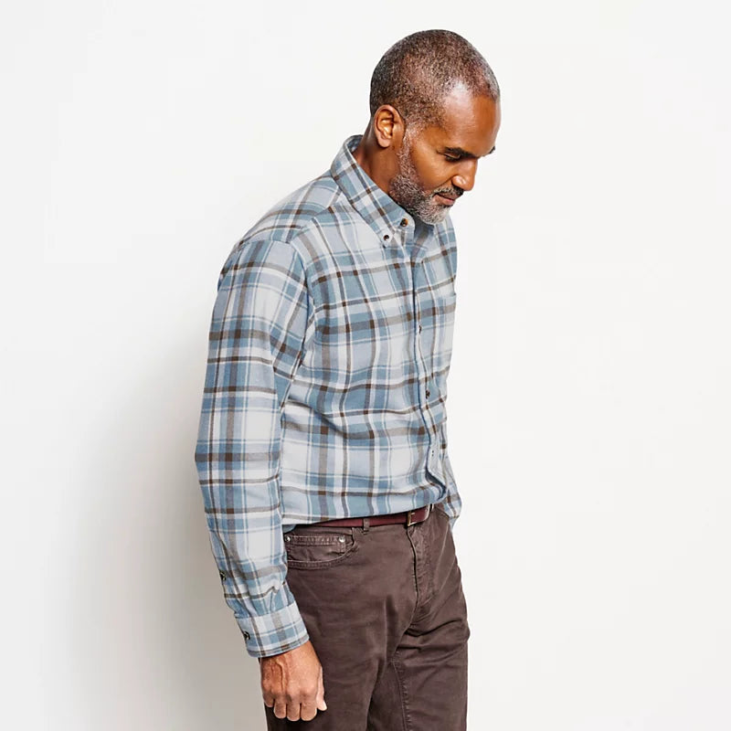 Regent Long-Sleeve Flannel Shirt - Orvis Trusted