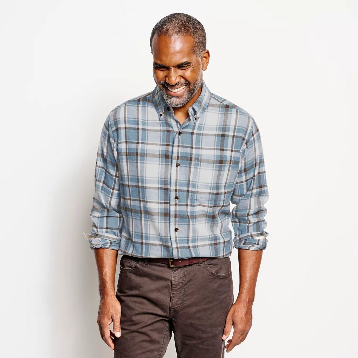 Regent Long-Sleeve Flannel Shirt - Orvis Trusted
