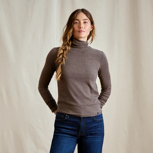 Ribbed Long-Sleeved Turtleneck - Orvis Quality