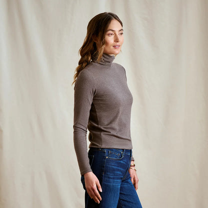 Ribbed Long-Sleeved Turtleneck - Orvis Quality